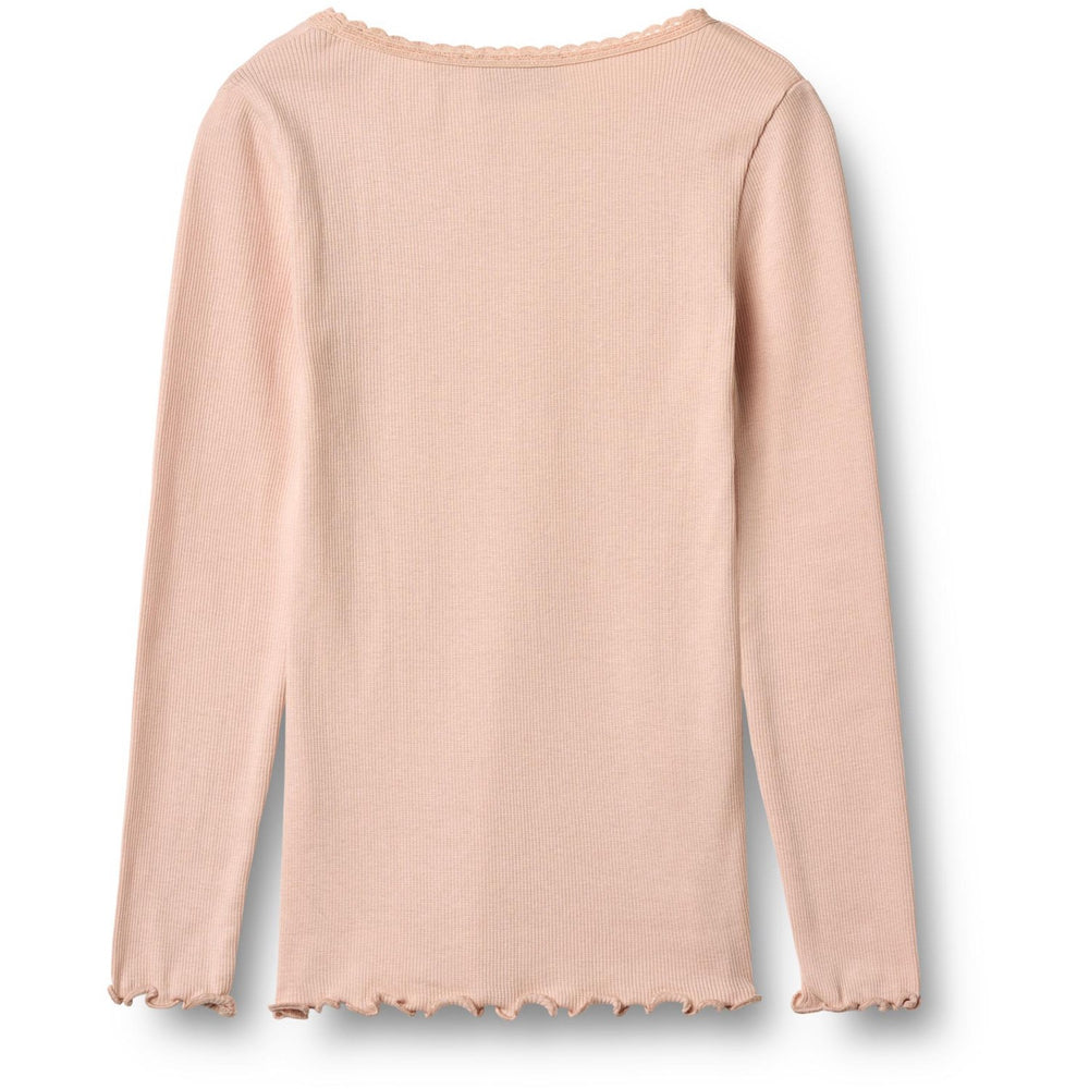 Køb Wheat Powder Rib Bluse L/S Reese