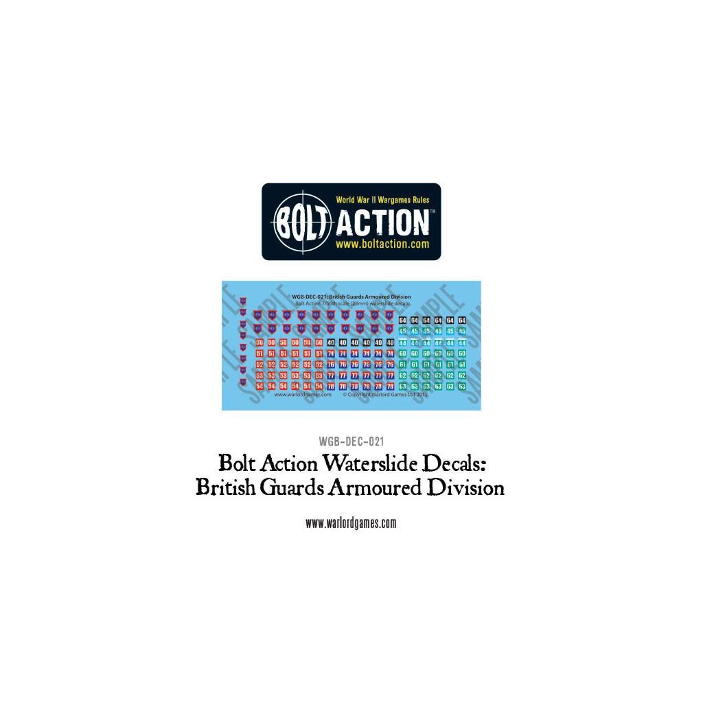 Bolt Action - British Vehicle Decals