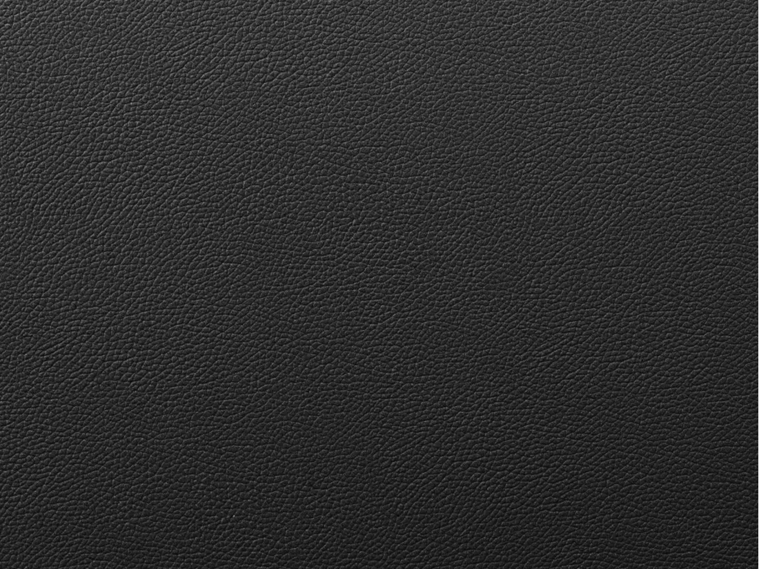 Canapé d'angle en cuir SOLANGE - Noir - Angle droit