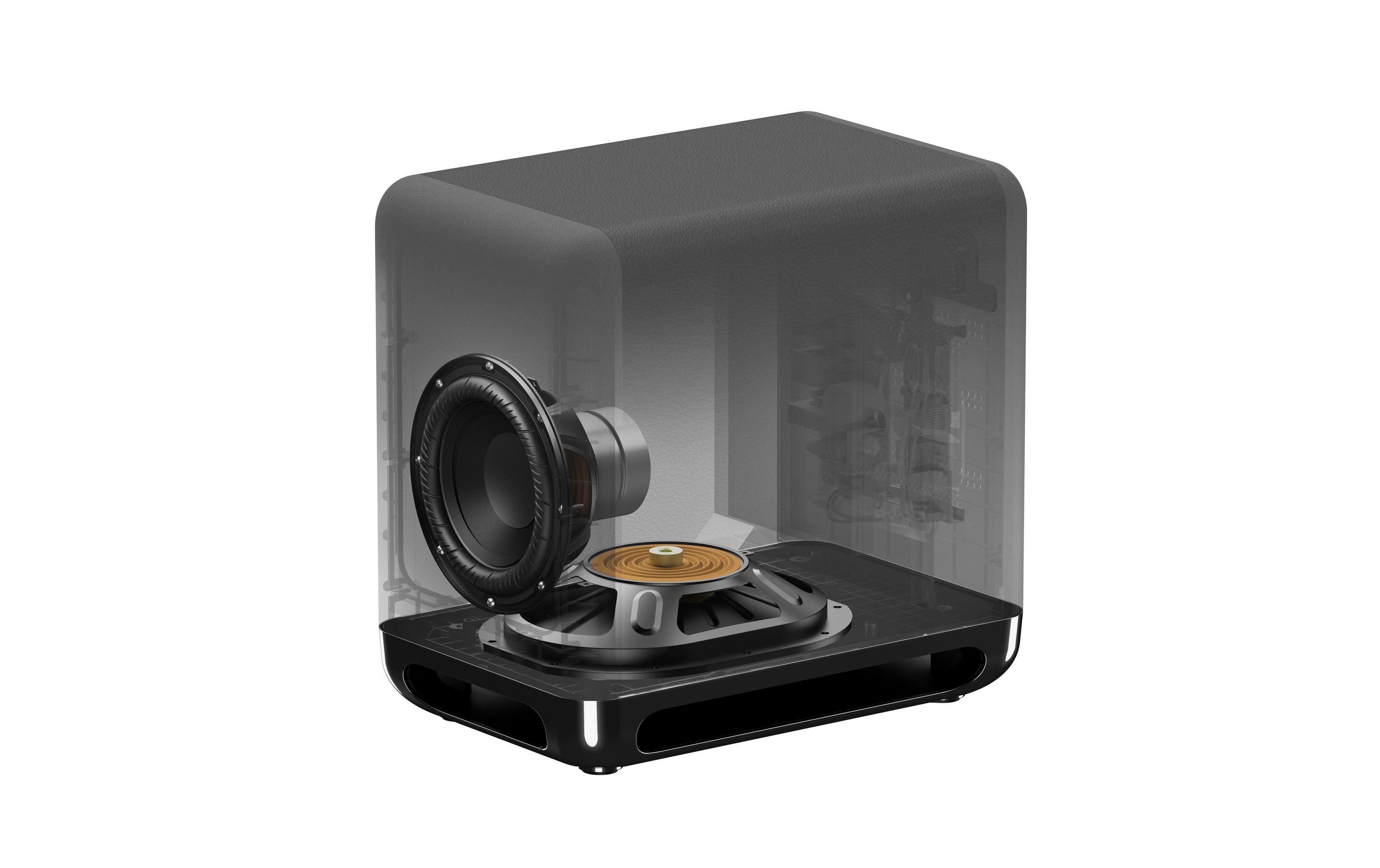 Subwoofer SA-SW5 Schwarz<br>Kräftige Bässe für Ihr Entertainment