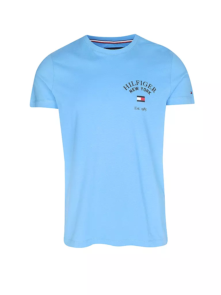 TOMMY HILFIGER T-Shirt hellblau