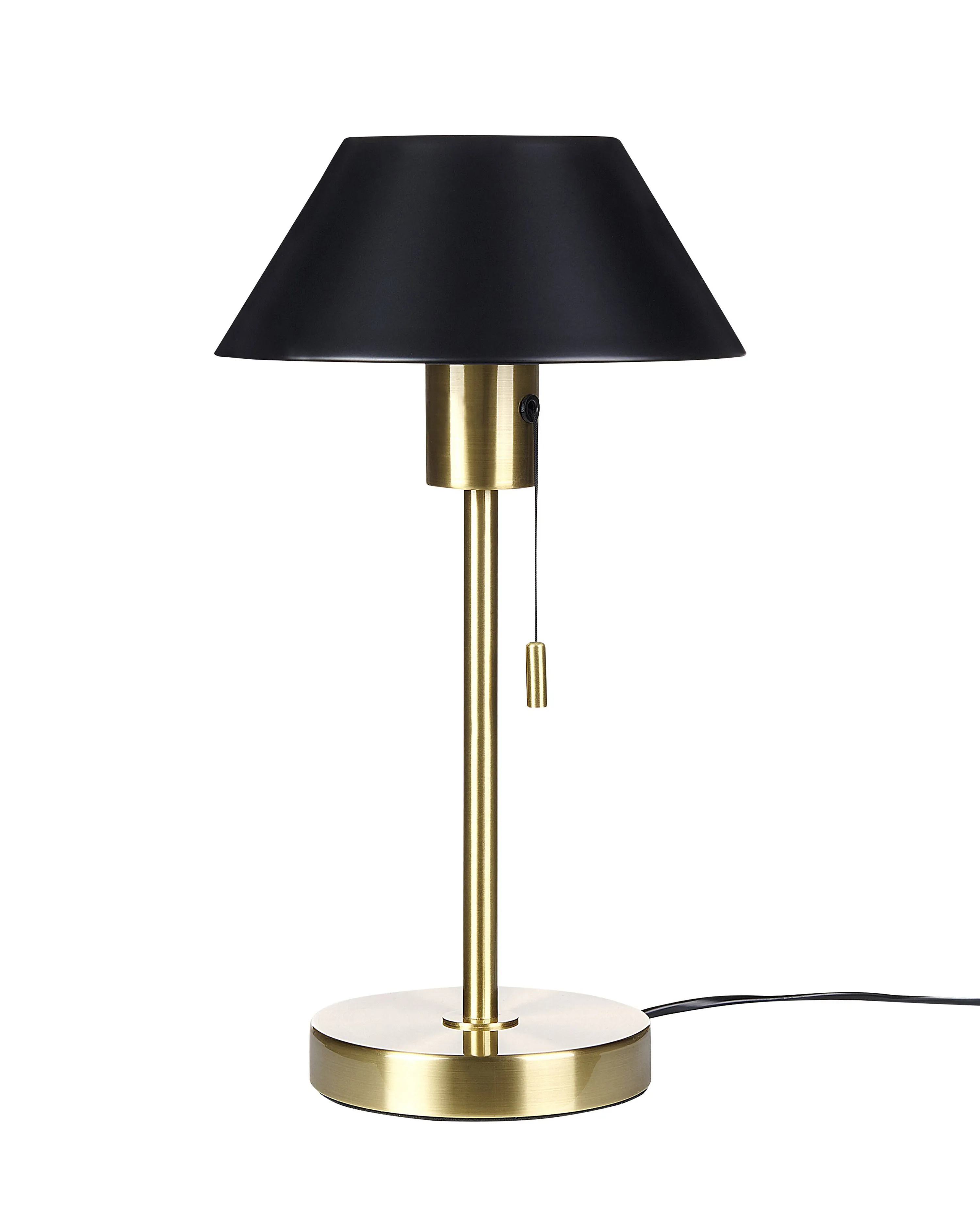 Tafellamp CAPARO Metaal Zwart/goud