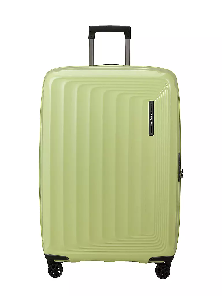 SAMSONITE Trolley NUON Spinner 75cm erweiterbar  hellgrün