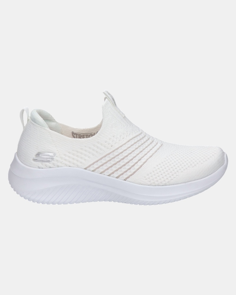 Skechers Ultra Flex 3.0 Instapschoenen  - wit