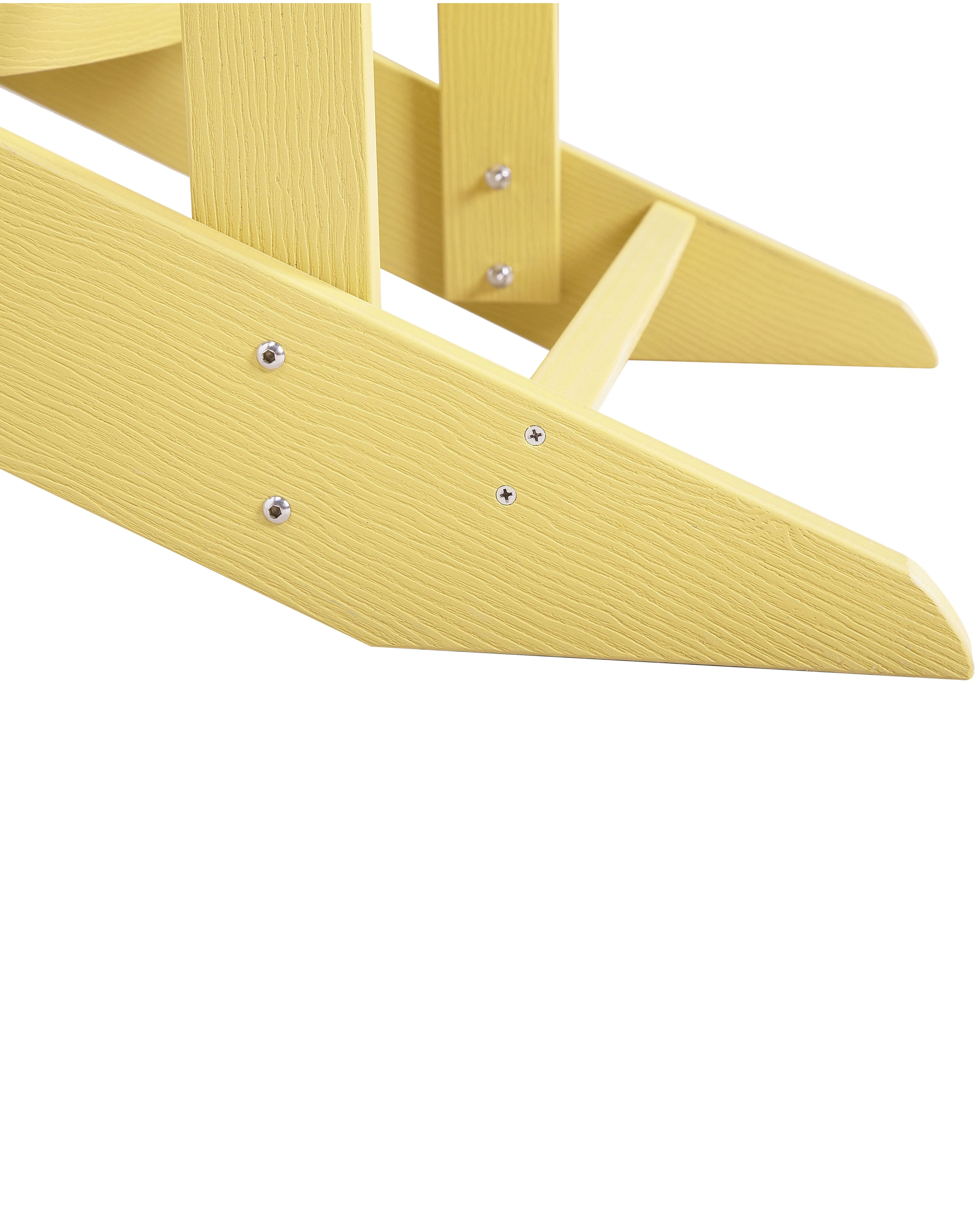 Tuinstoel ADIRONDACK Geel