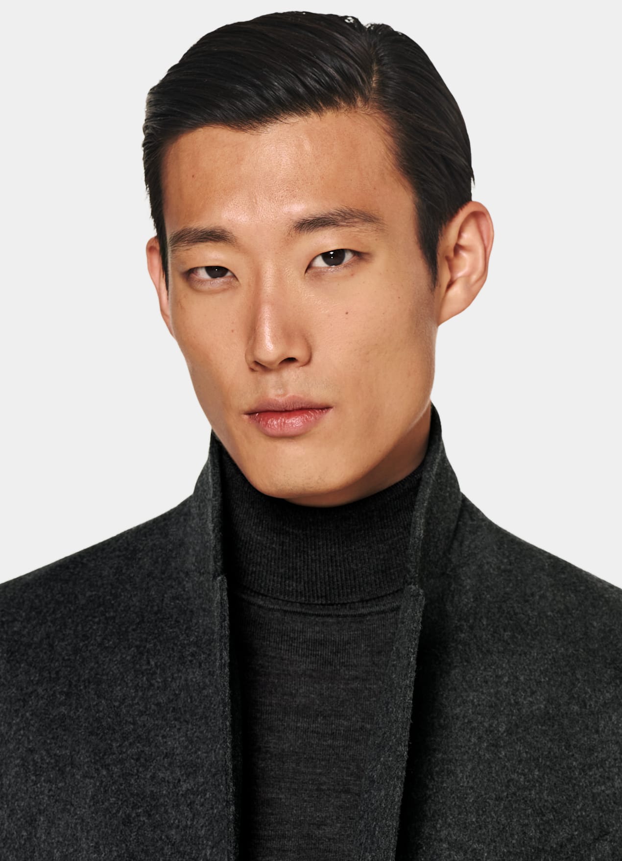 Manteau gris foncé
