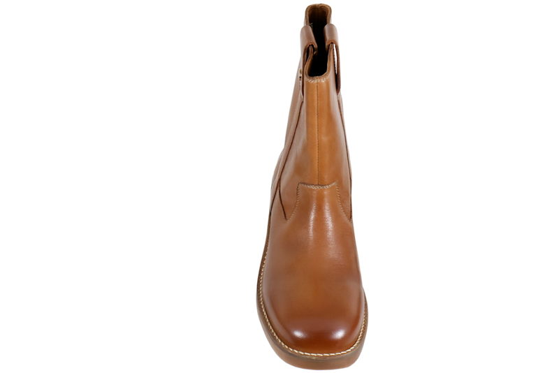 COPENHAGEN SHOES SAY MORE STØVLE I BRUNT GLAT SKIND
