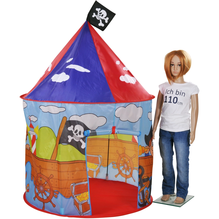 knorr toys® Spielzelt Pirat rot