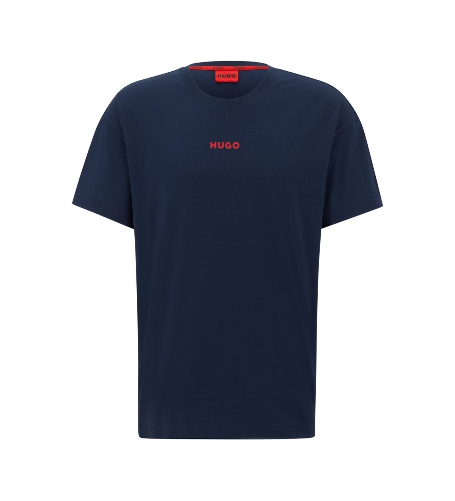 Camiseta HUGO Linked Navy