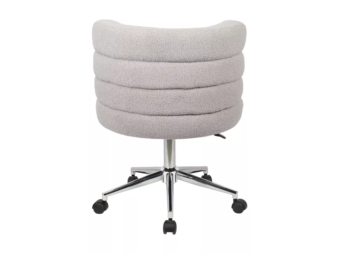 Chaise de bureau réglable en hauteur avec roulettes