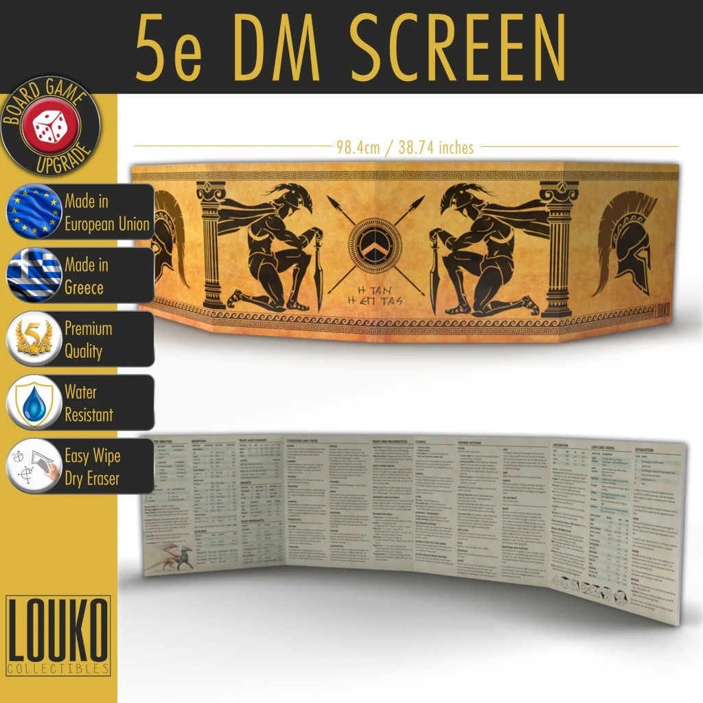 Ancient Sparta - Écran de Maître du Jeu - 5ème Ed.