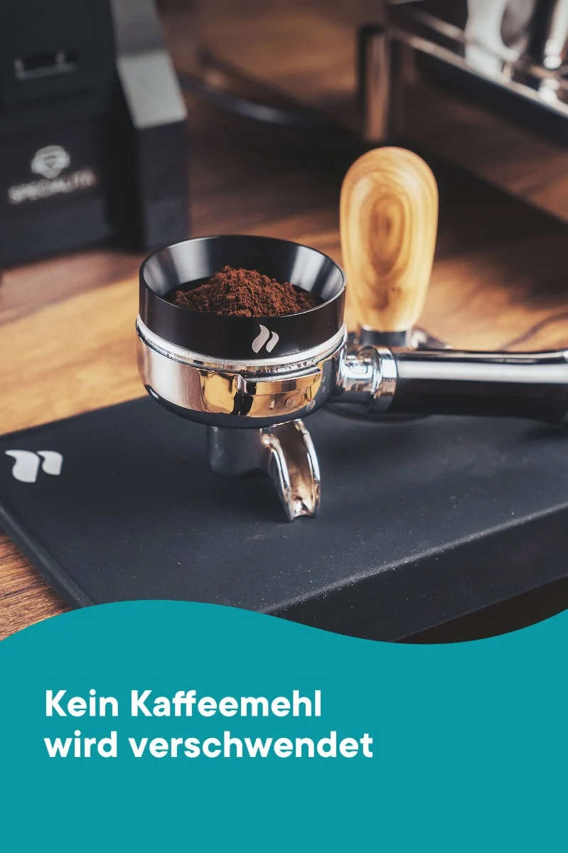 roastmarket Dosierring 58mm Schwarz