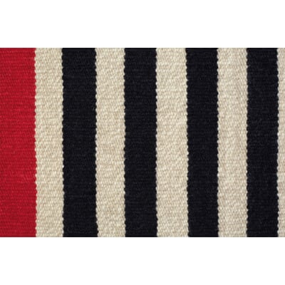 Teppich Rosemary, Läufer, Schwarz / Beige