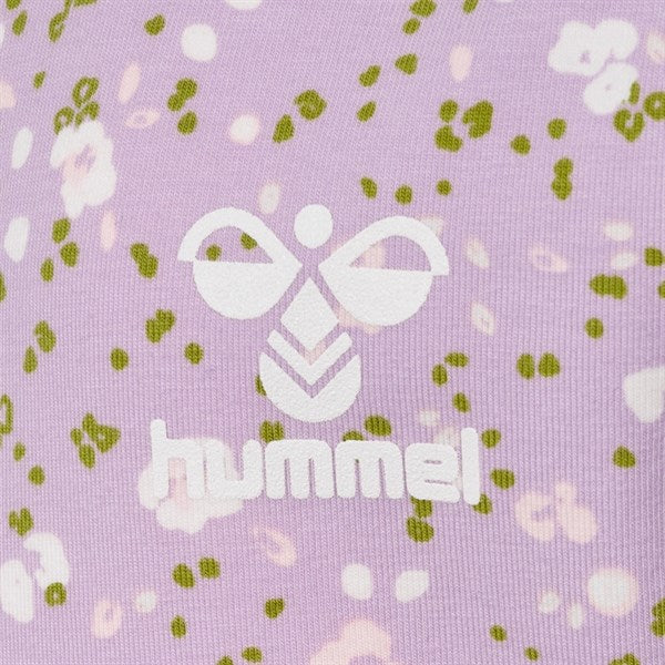 Orchid Bloom Glad T-shirt - Hummel → Luksusbaby.dk