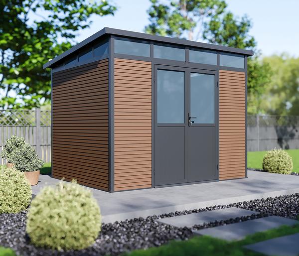 Weide Gartenhaus, ca. B278/H226/T218 cm