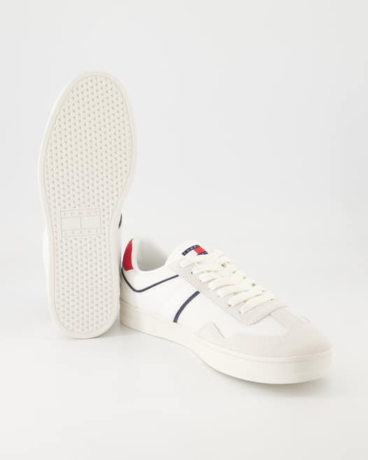 Tommy Hilfiger TJM Leather Retro Sneaker in Beige