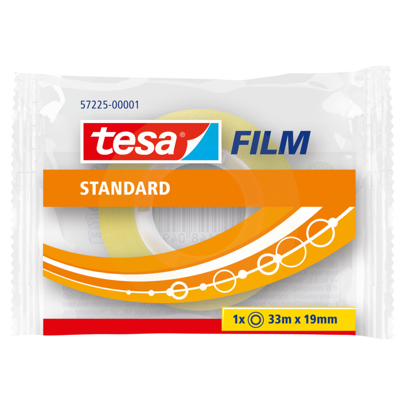 Tesa Klebeband Standard, 19 mm x 33 m