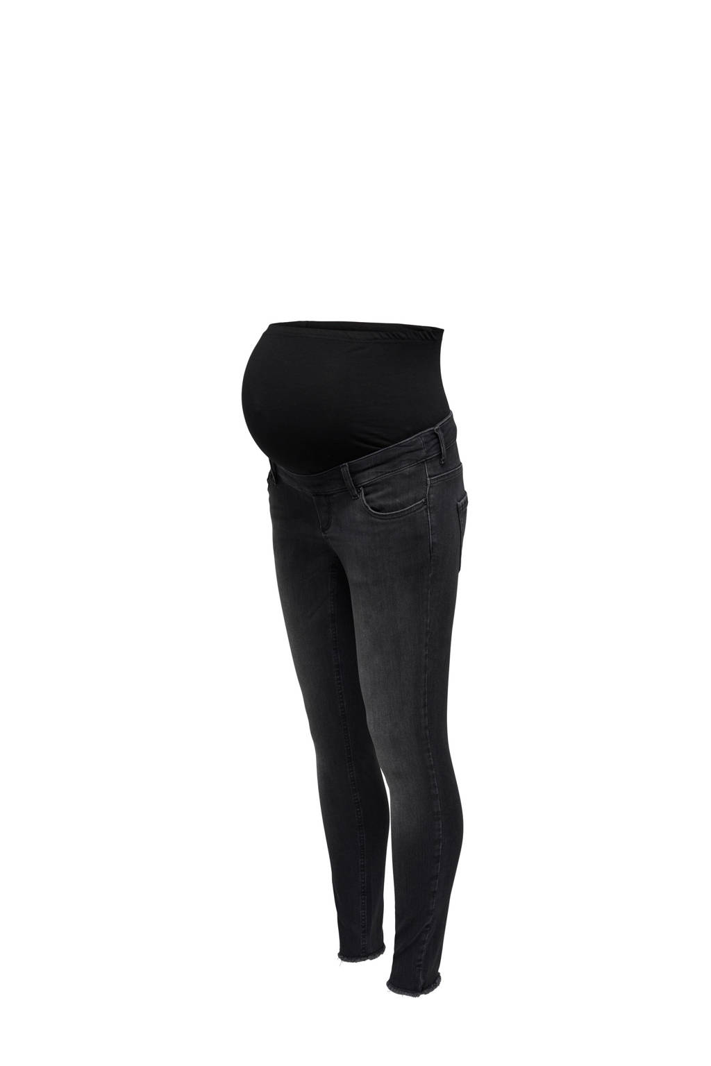 ONLY MATERNITY skinny zwangerschaps jegging OLMBLUSH washed black