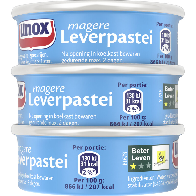Unox Magere leverpastei