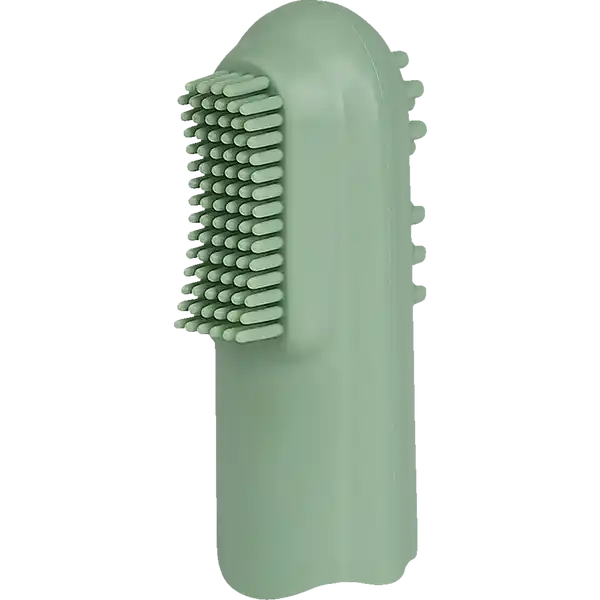 Natürliche Fingerzahnbürste