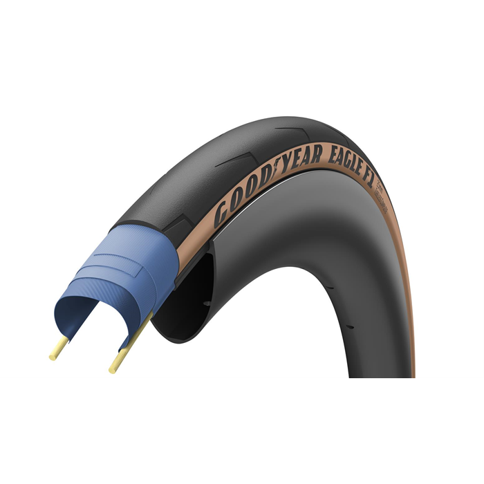 Goodyear Eagle F1 tubeless 700 x 32C tan