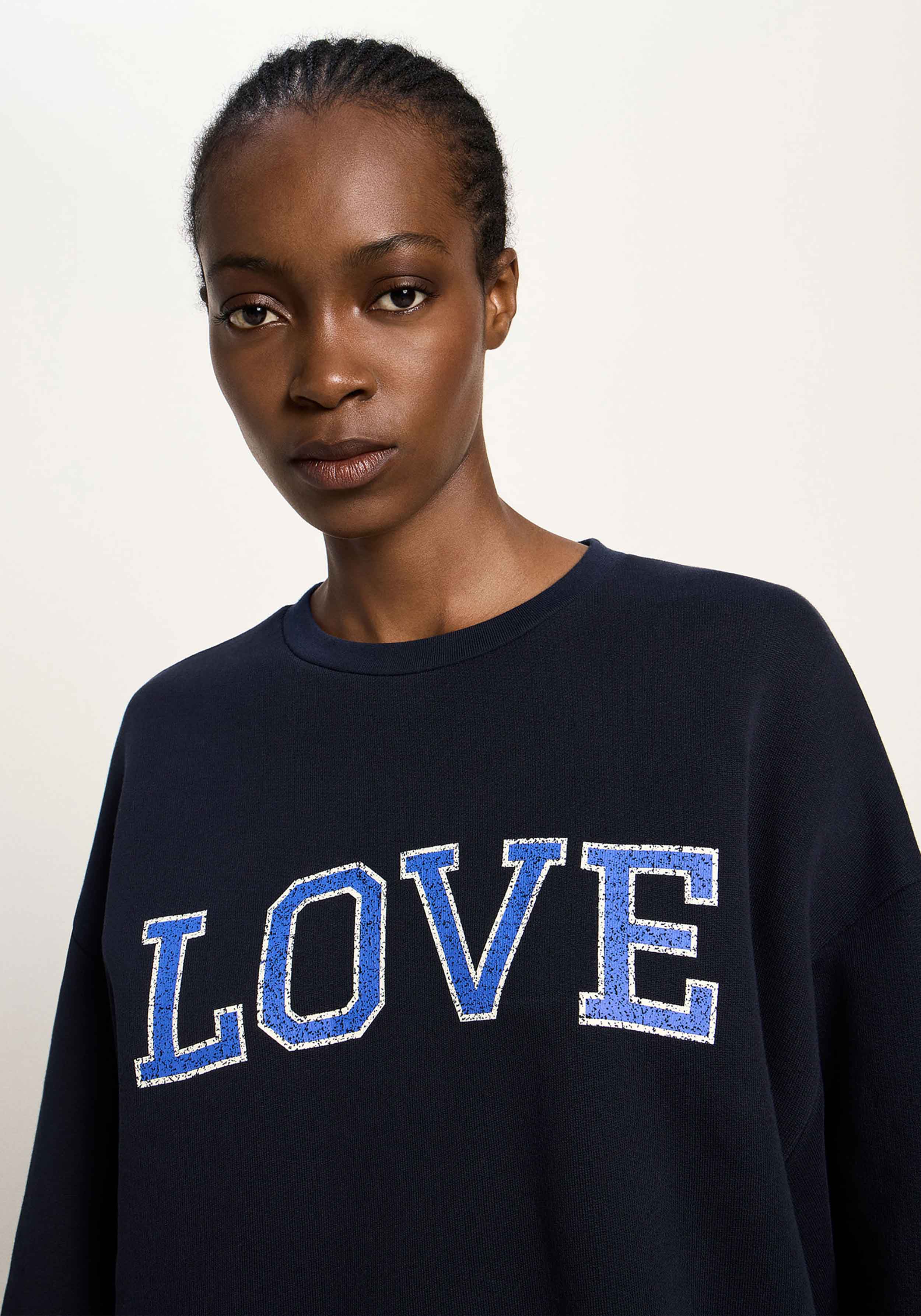 Lanius Statementsweatshirt Midnight