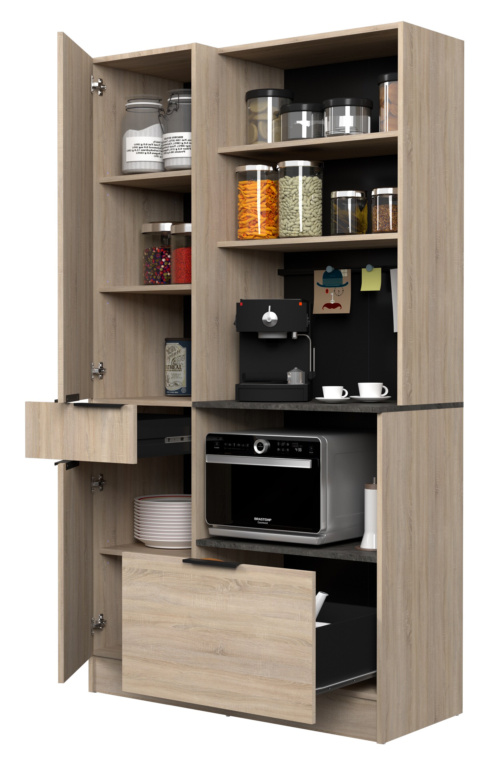Parisot Küchenbuffet Set 