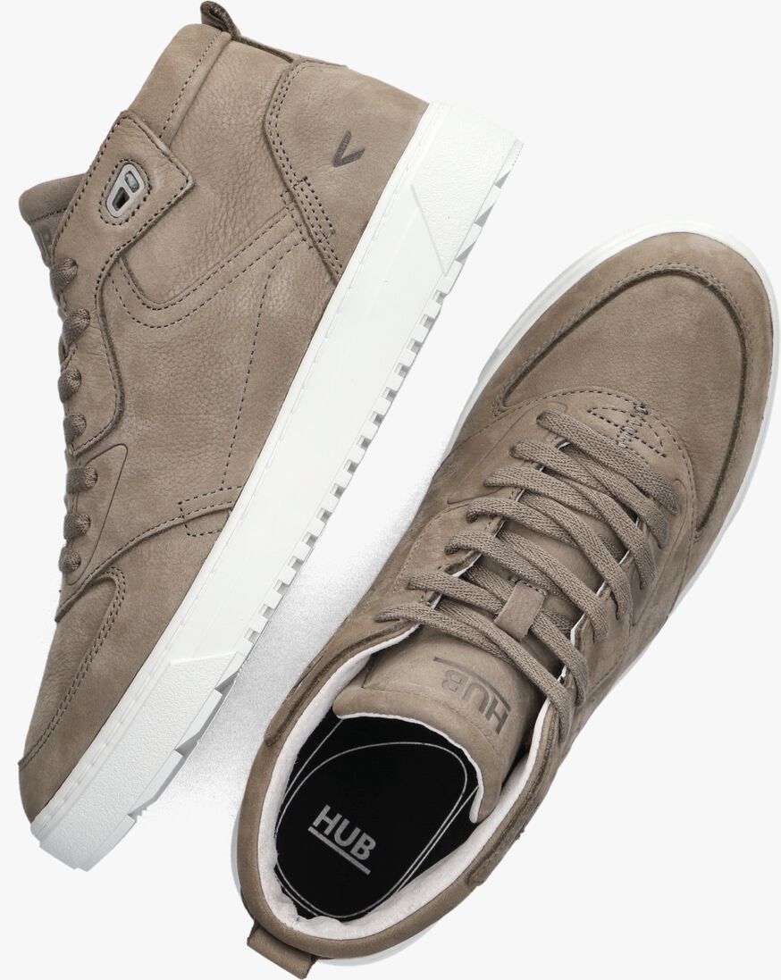 HUB grijze hub hoge sneaker nevada