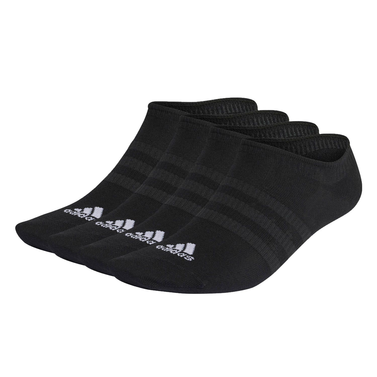 adidas  Thin and Light No-Show Sokken 3 Paar
