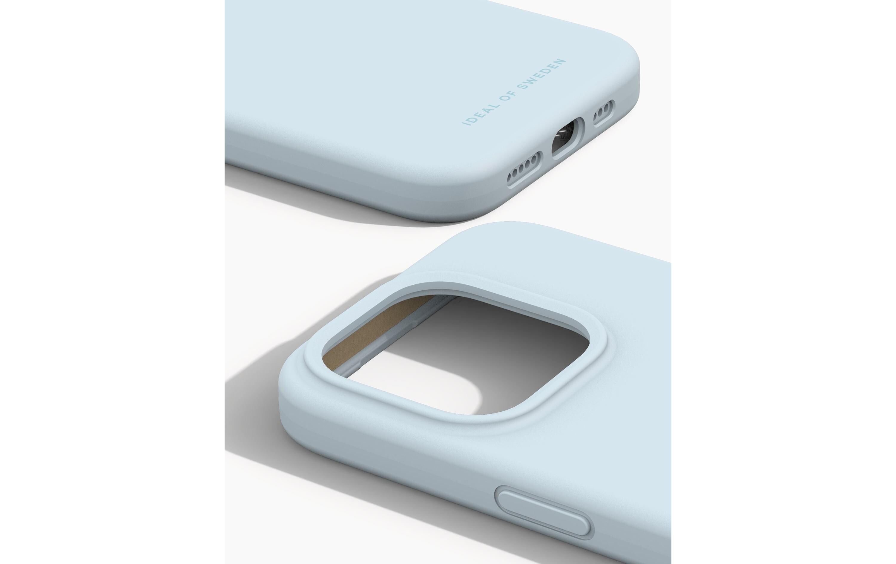 Silicone iPhone 15 Pro Light BlueSilikon-Backcover für das Apple iPhone 15 Pro