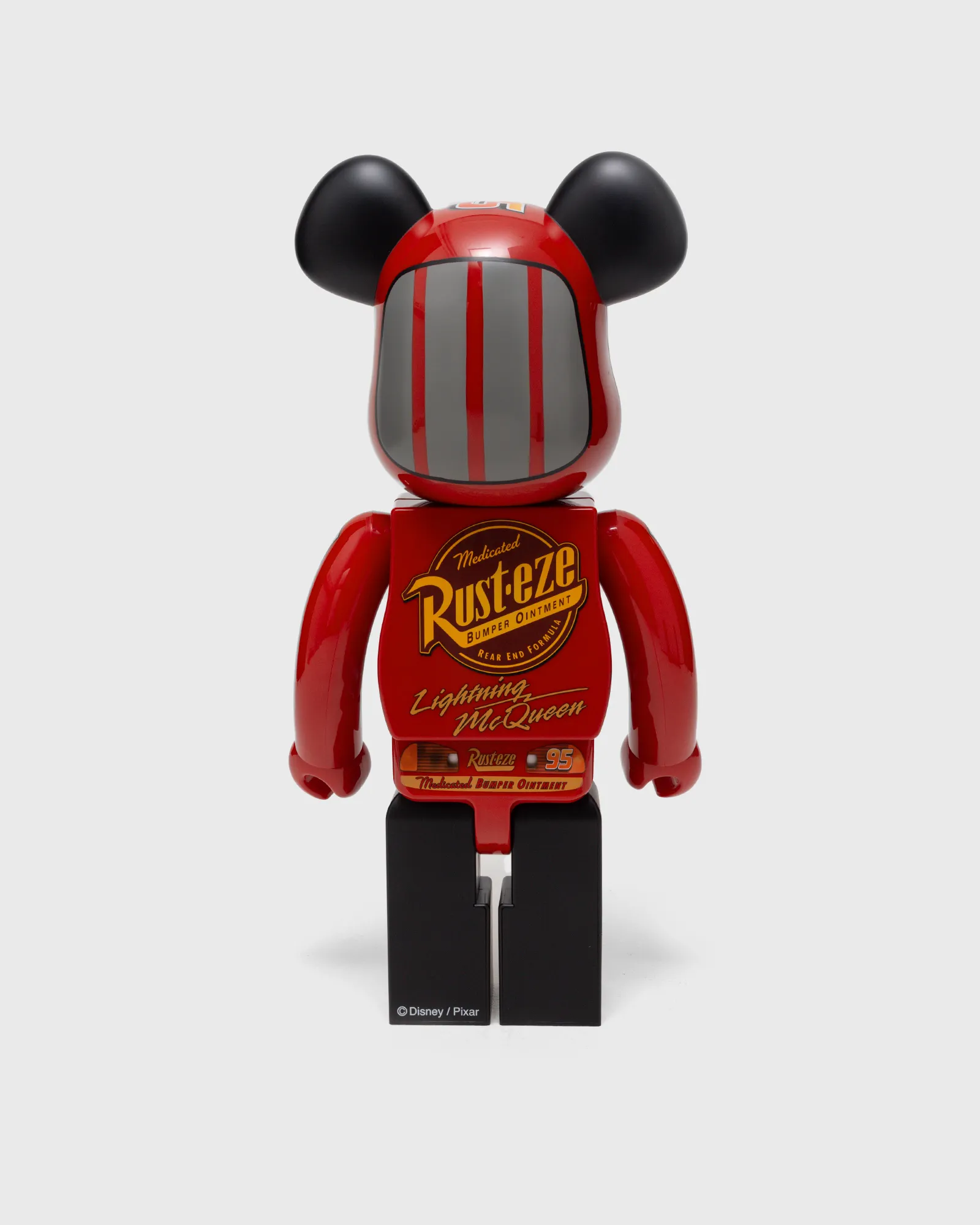 MEDICOM BEARBRICK 1000% CARS LIGHTNING MCQUEEN