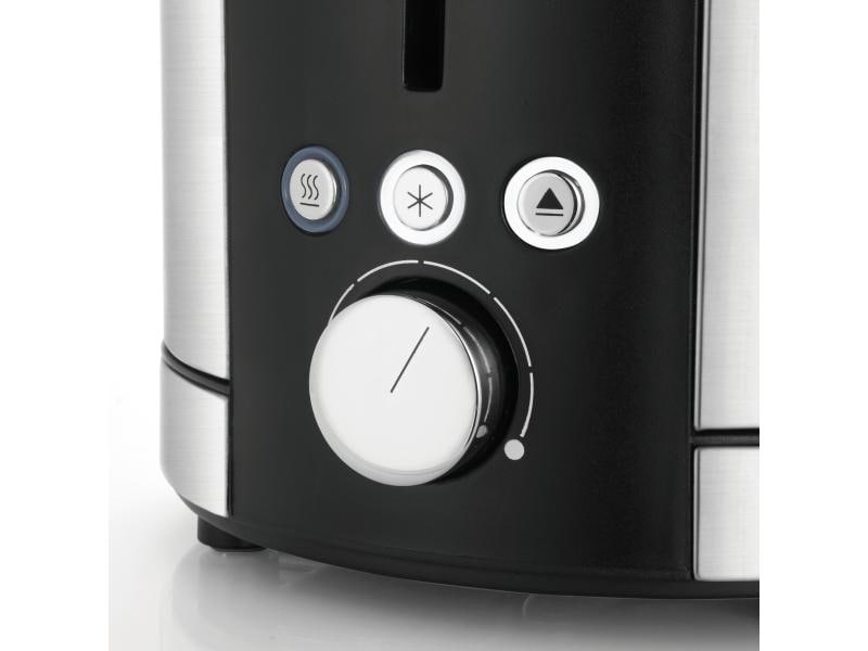 WMF Toaster LONO Silber Doppelschlitztoaster mit sieben Bräunungsstufen