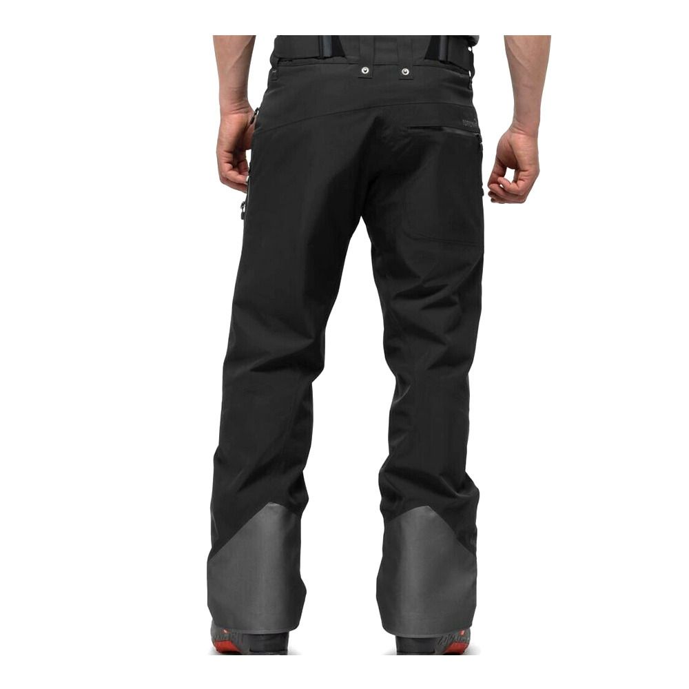 Norrona LOFOTEN GTX INSULATED - Pantalon ski Homme caviar