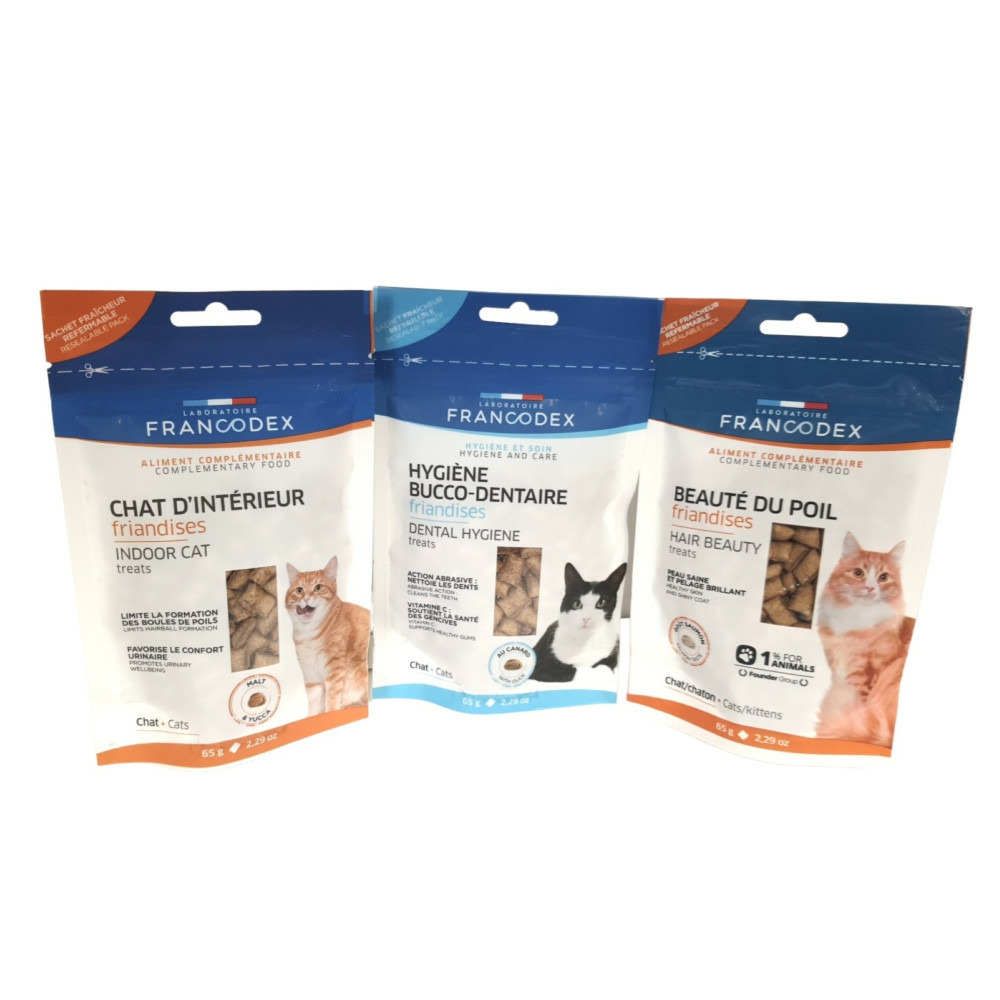 Friandises coffret bien-être du chat