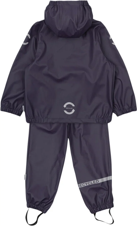 Mikk-Line PU Rain w. Susp. Recycled Nightshade