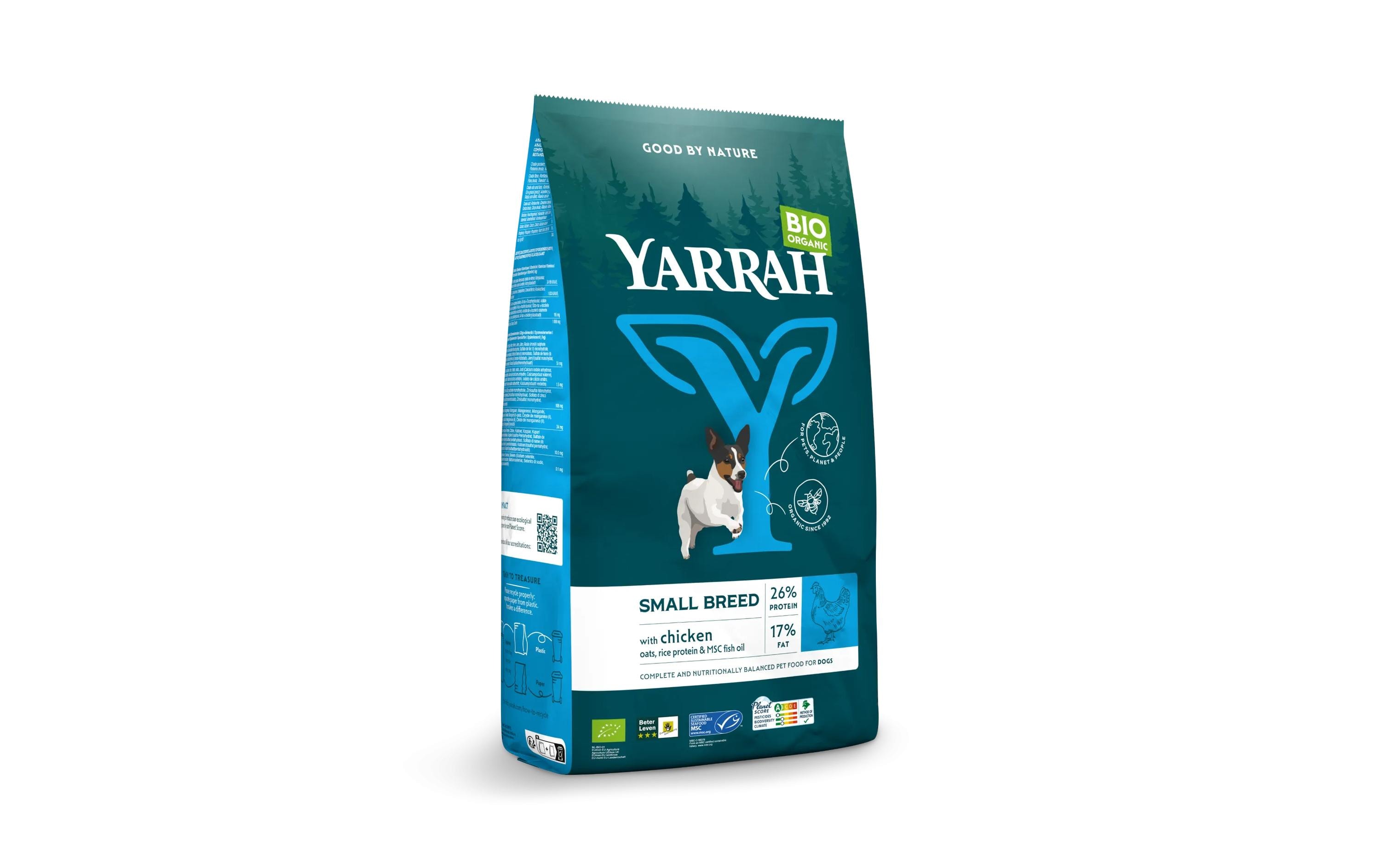 Trockenfutter Bio Huhn Small Breed 2 kgBio-Hundefutter für ausgewachsene kleine Hunde