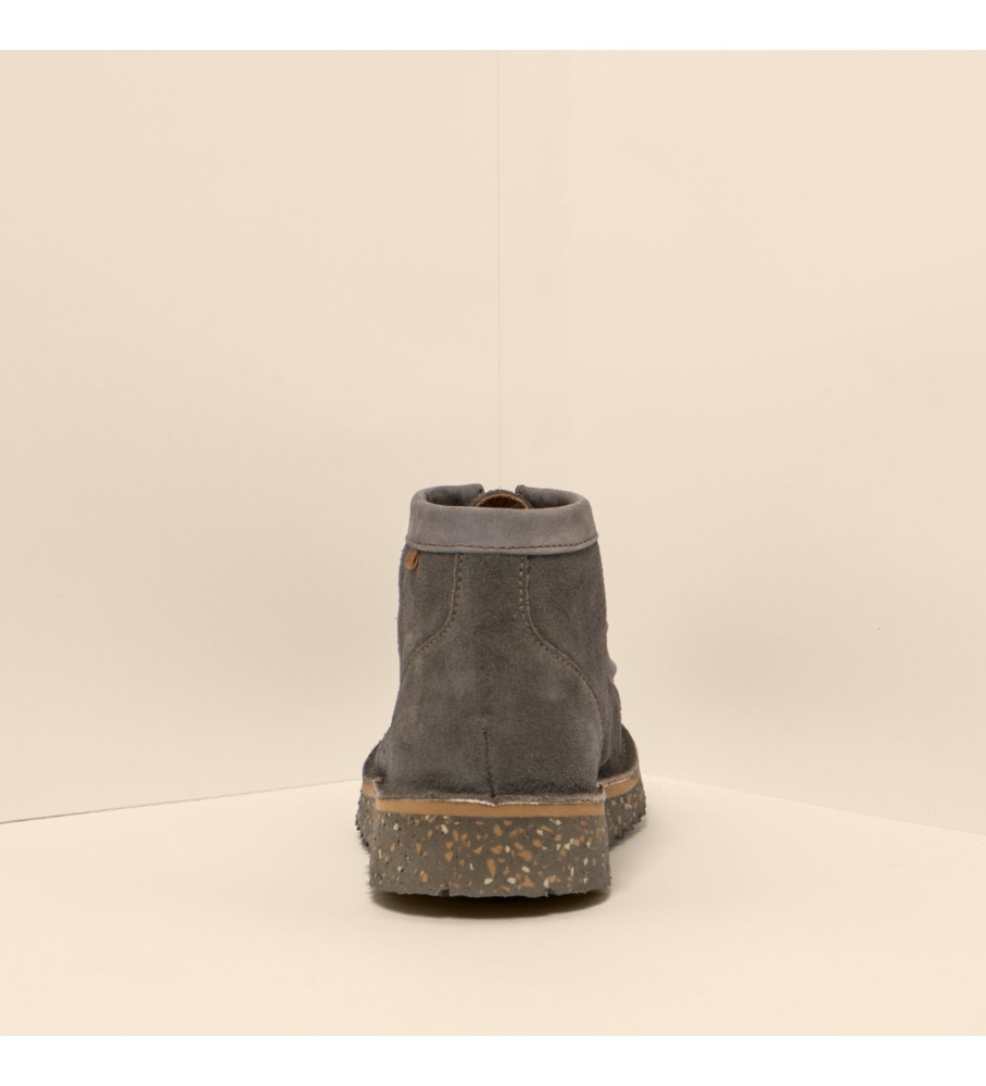 Botas de couro cinza The Naturalist Felsen N5631