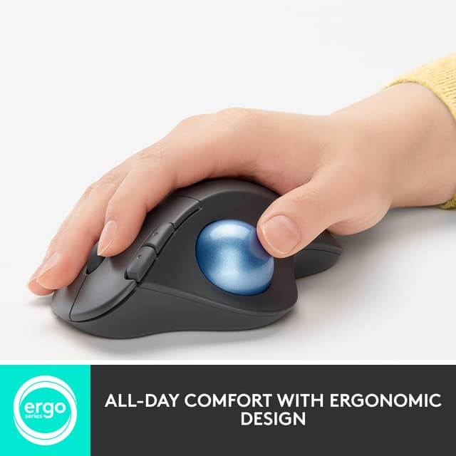 Logitech Ergo M575 mus (graphite)