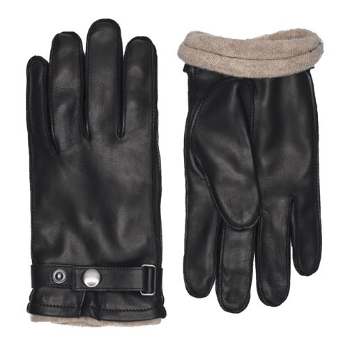 Randers Handsker Uldfor Herrehandsker, Black, 9