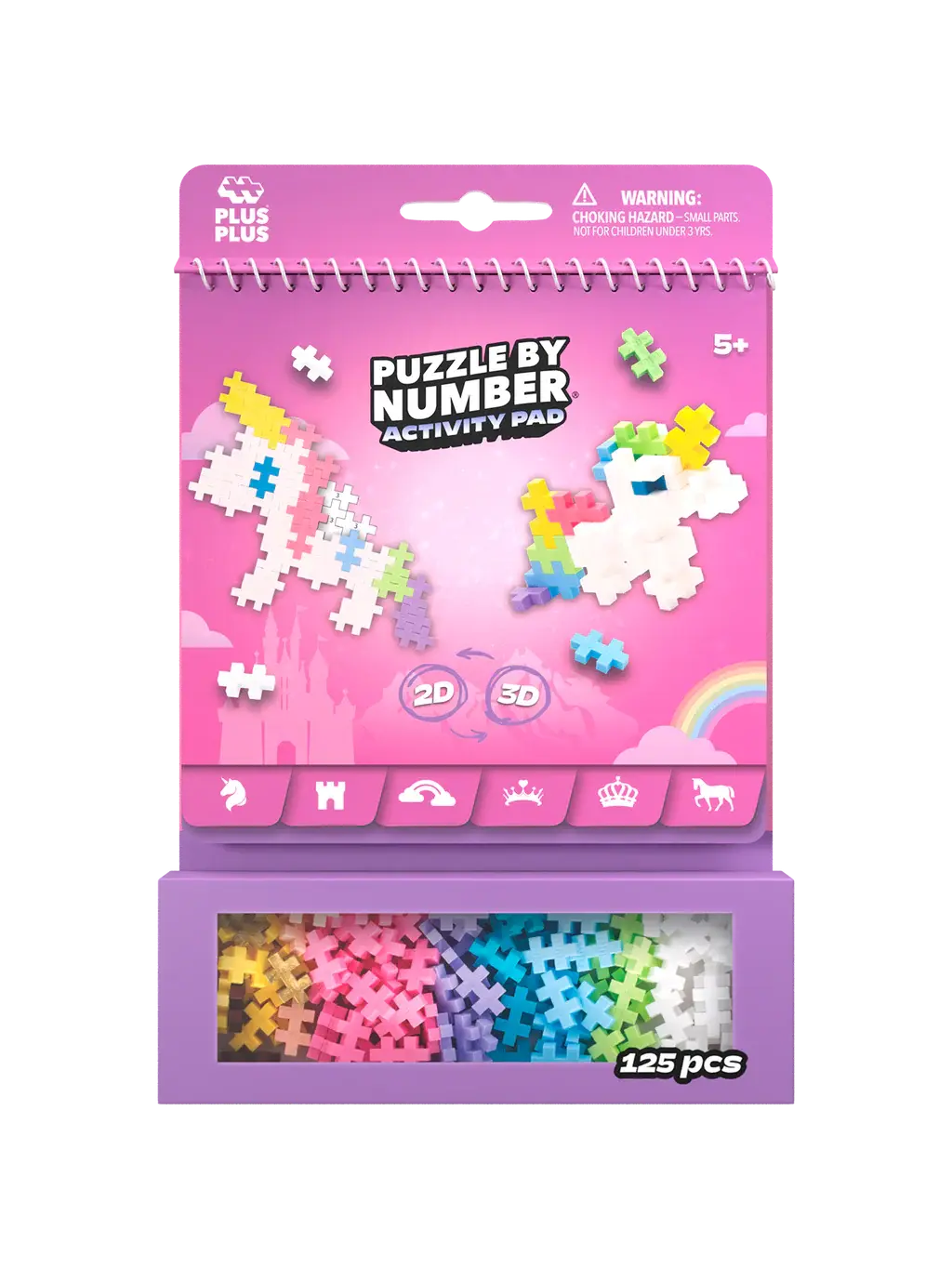 Plus Plus Activity Pad - Sprookjes ( 125 stukjes )