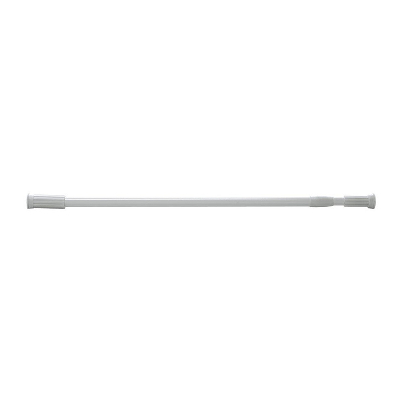Douchestang uitschuifbaar - wit - 70-120 cm