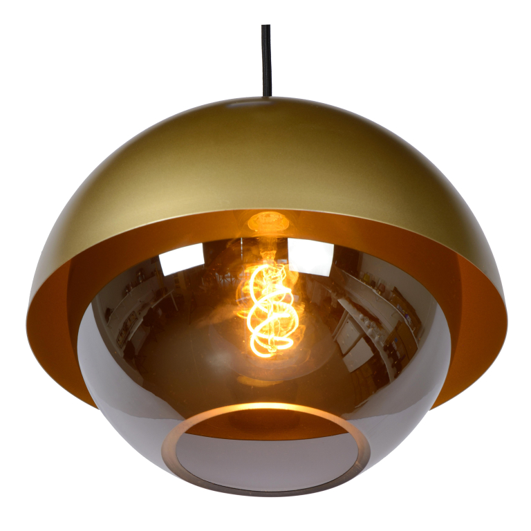 Lucide Cooper hanglamp Ø30 messing