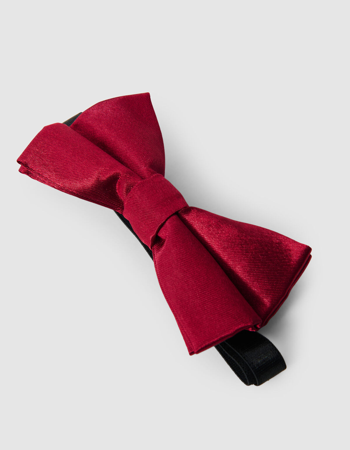 Velvet Vlinderstrik Donkerrood