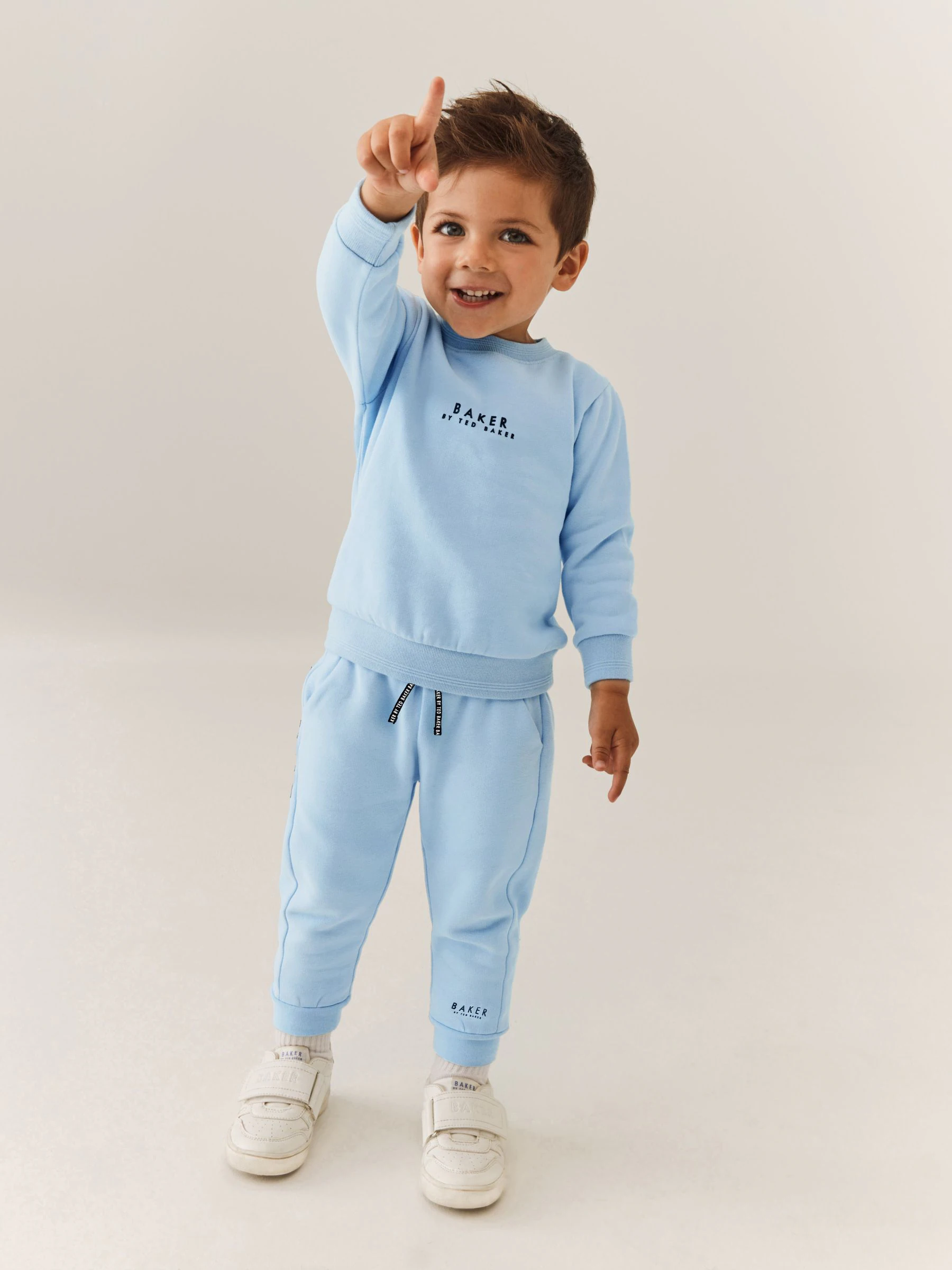 Blauw - Baker by Ted Baker set met sweatshirt en joggingbroek