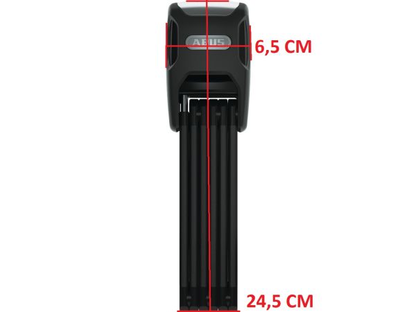 Abus 6000 Bordo XPlus Alarm Foldelås, 90cm