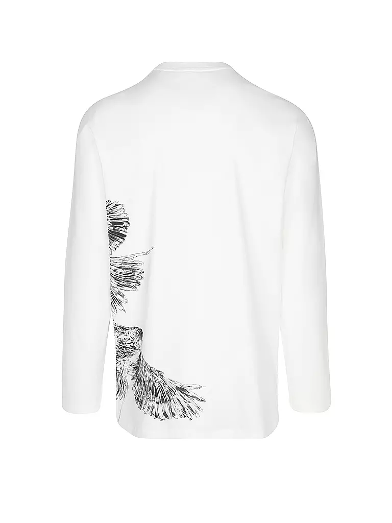 Y-3 Langarmshirt  weiss