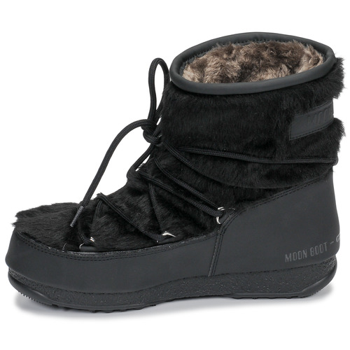 Moon Boot - MOON BOOT MONACO LOW FUR WP - Noir