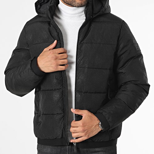 Doudoune Capuche 6RPB11 Noir
