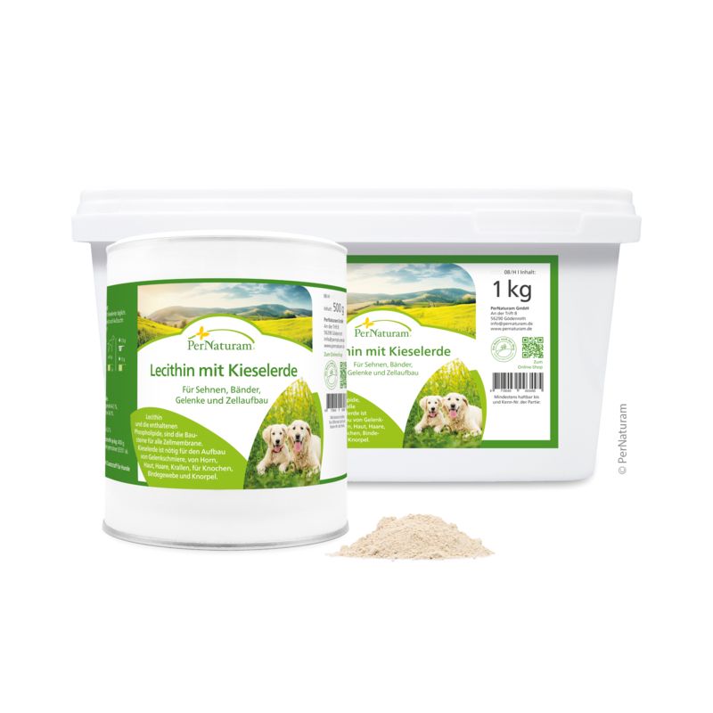 PerNaturam Lecithin mit Kieselerde Dog