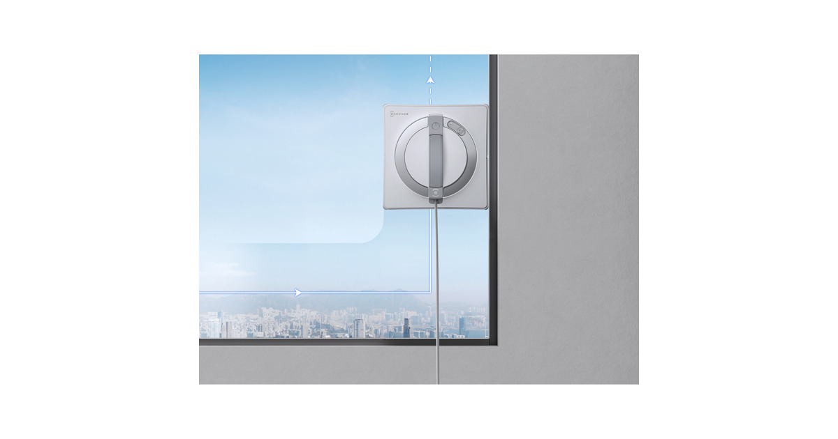 ECOVACSWINBOT W2 PRO OMNI raamreiniger  (Wit, 126 watt, met draagbaar dockingstation)
